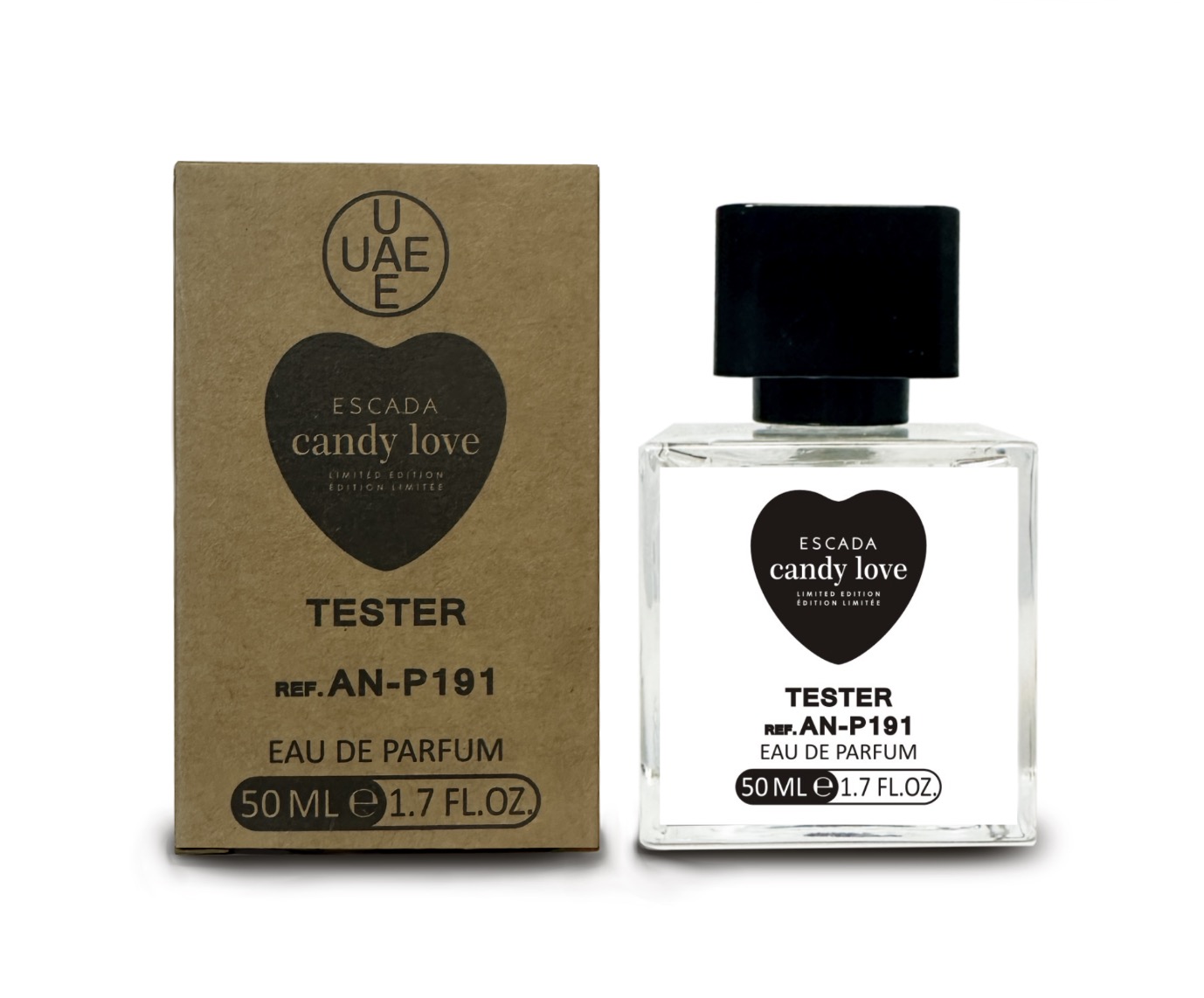 Тестер женский  UAE  Candy Love Esc,50 мл.