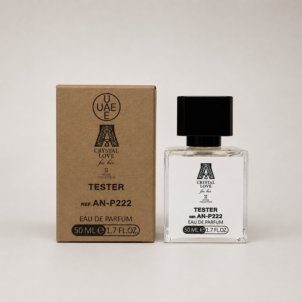 Тестер женский  UAE Crystal Love For Her Attar Collection, 50 мл.