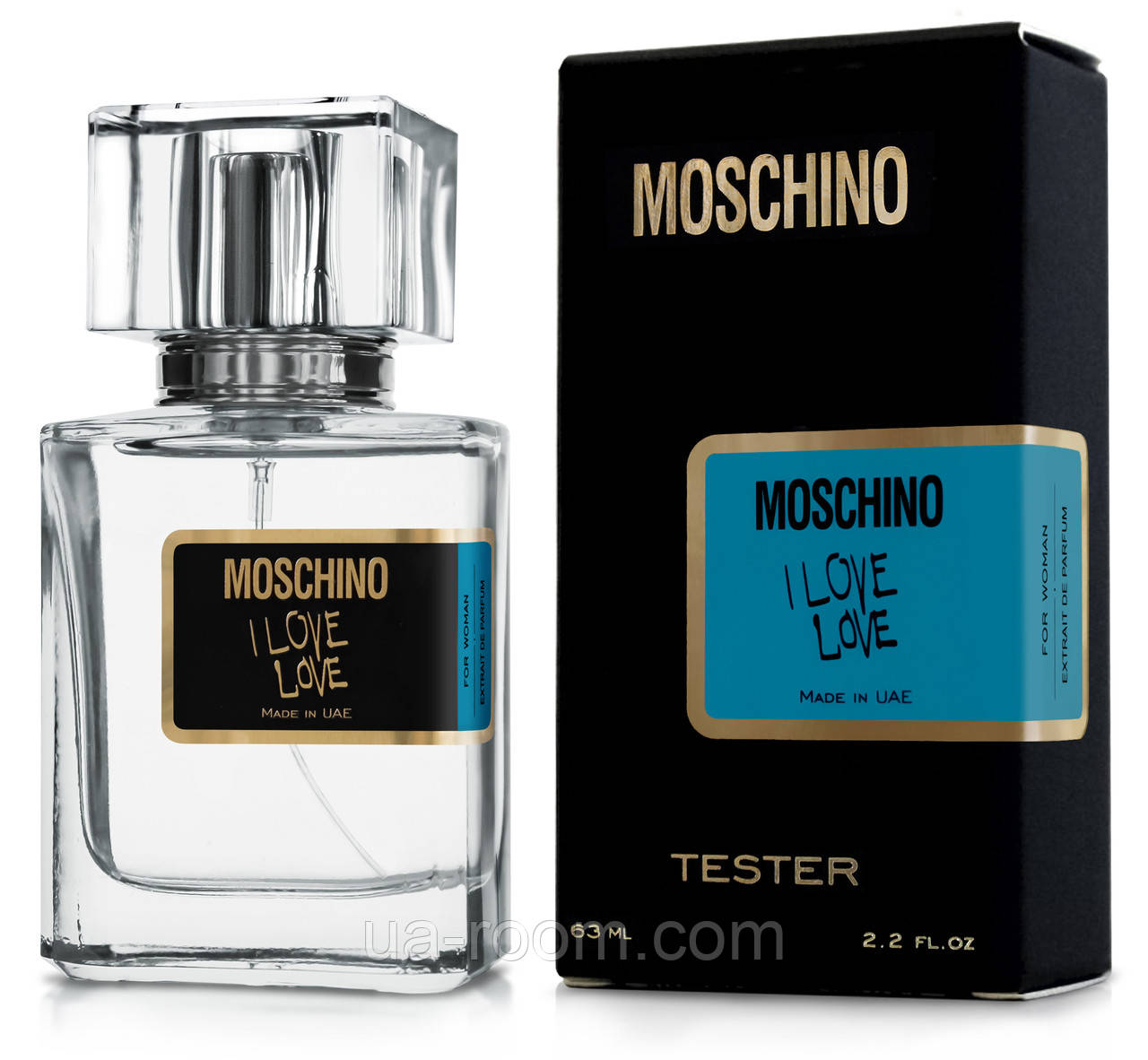 Тестер женский Moschino I Love Love, 63 мл.
