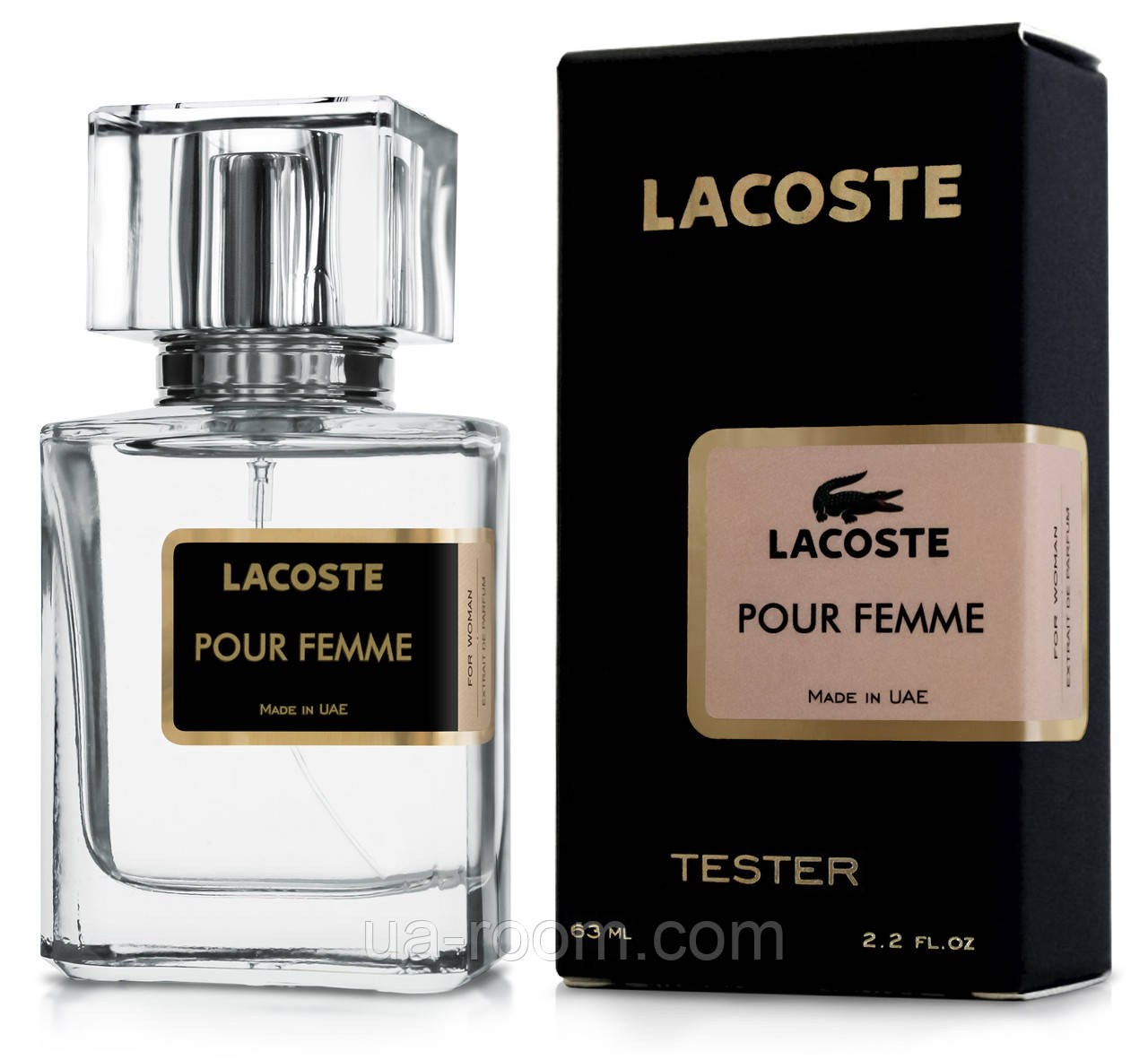 Тестер женский Lacoste Pour Femme, 63 мл.