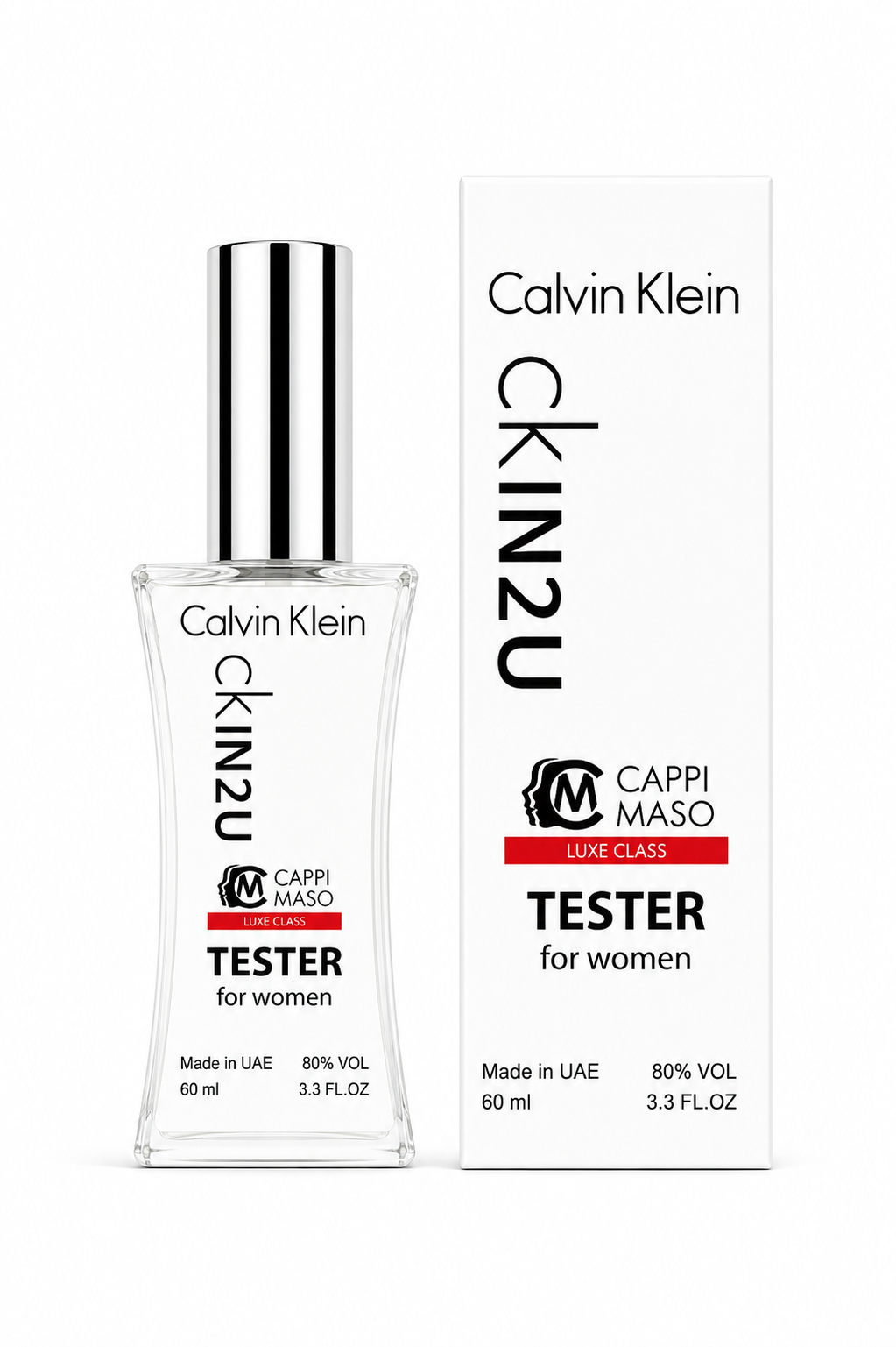 Тестер женский LUXE CLASS Calvin Klein CK In 2u , 60 мл.
