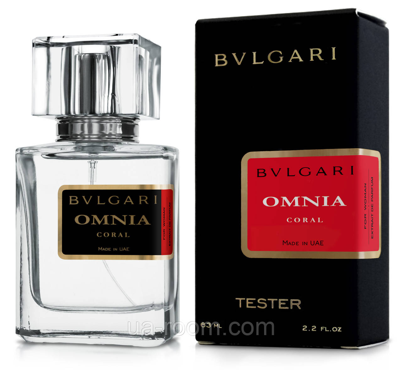 Тестер женский Bvlgari Omnia Coral, 63 мл.