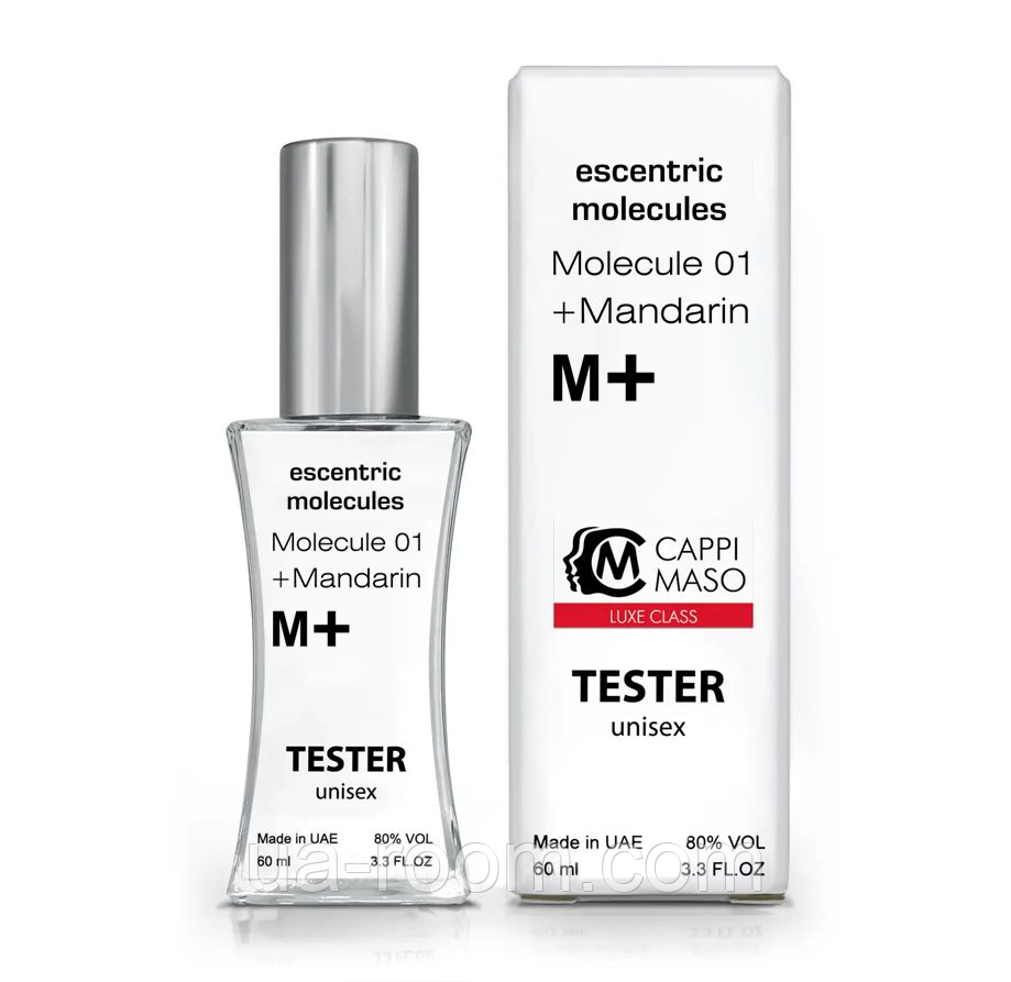 Тестер унисекс LUXE CLASS Escentric Molecules Molecule 01 + Mandarin, 60 мл.