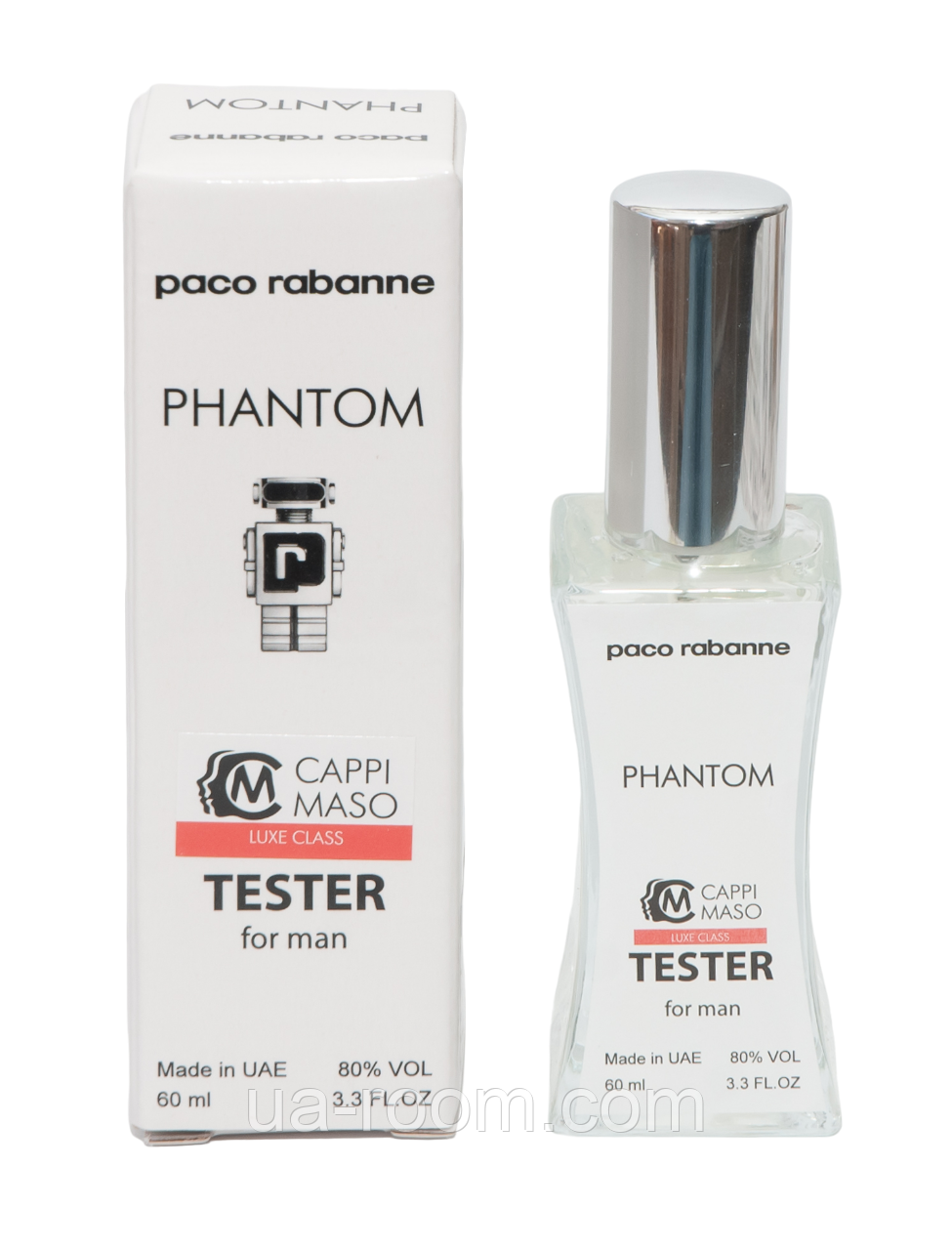 Тестер мужской  LUXE CLASS Paco Rabanne  Phantom, 60 мл.