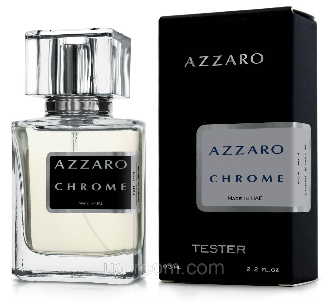 Тестер мужской Azzaro Chrome, 63 мл.