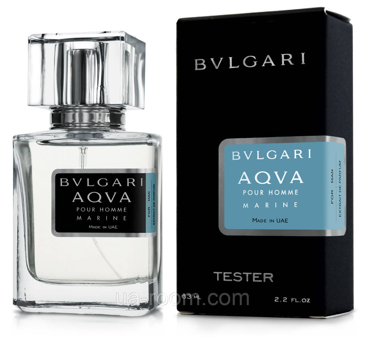 Тестер мужской Bvlgari Aqva Pour Homme Marine, 63 мл.