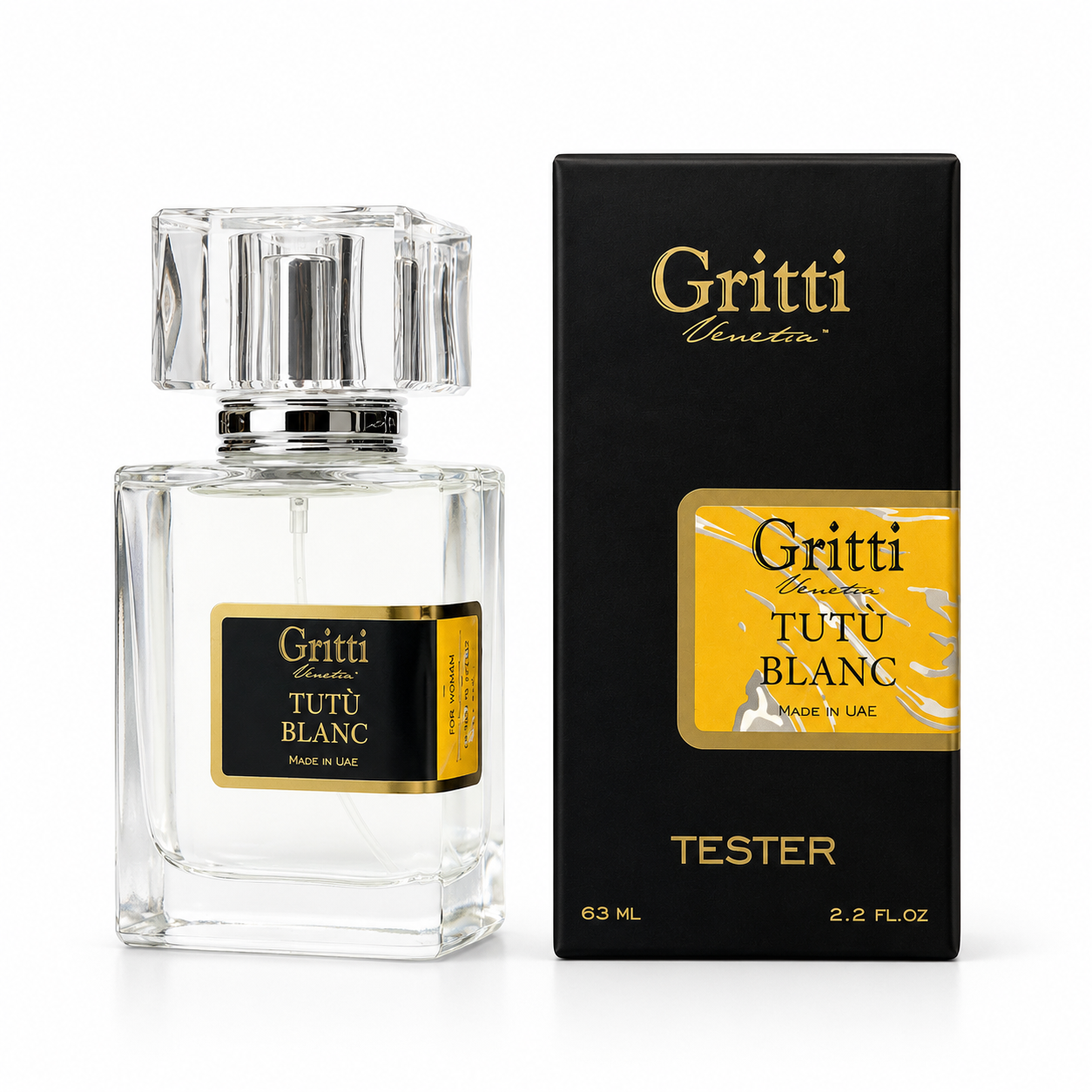 Тестер  жіночий Gritti Tutu Blanc, 63 мл