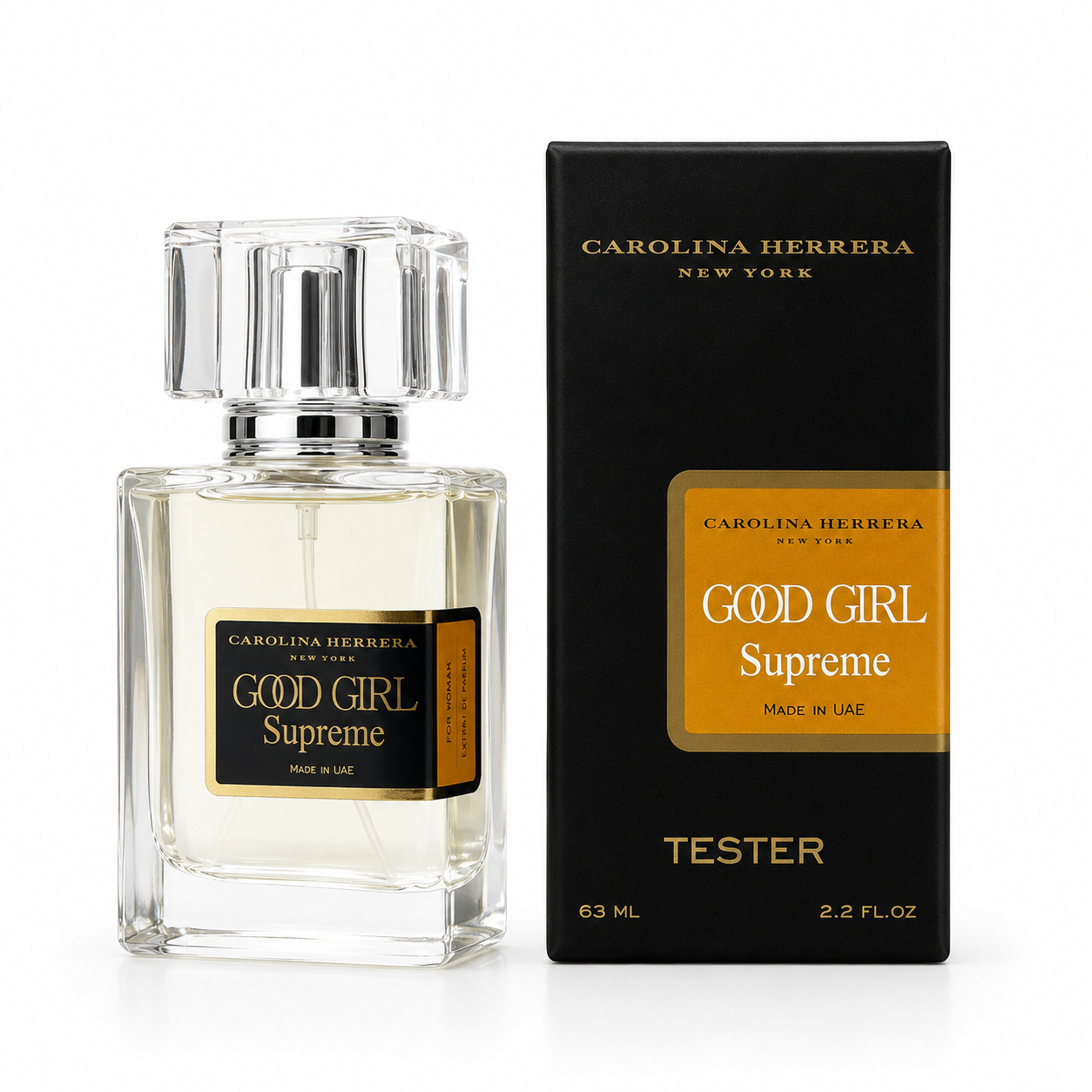 Тестер женский Carolina Herrera Good Girl Supreme, 63 мл.