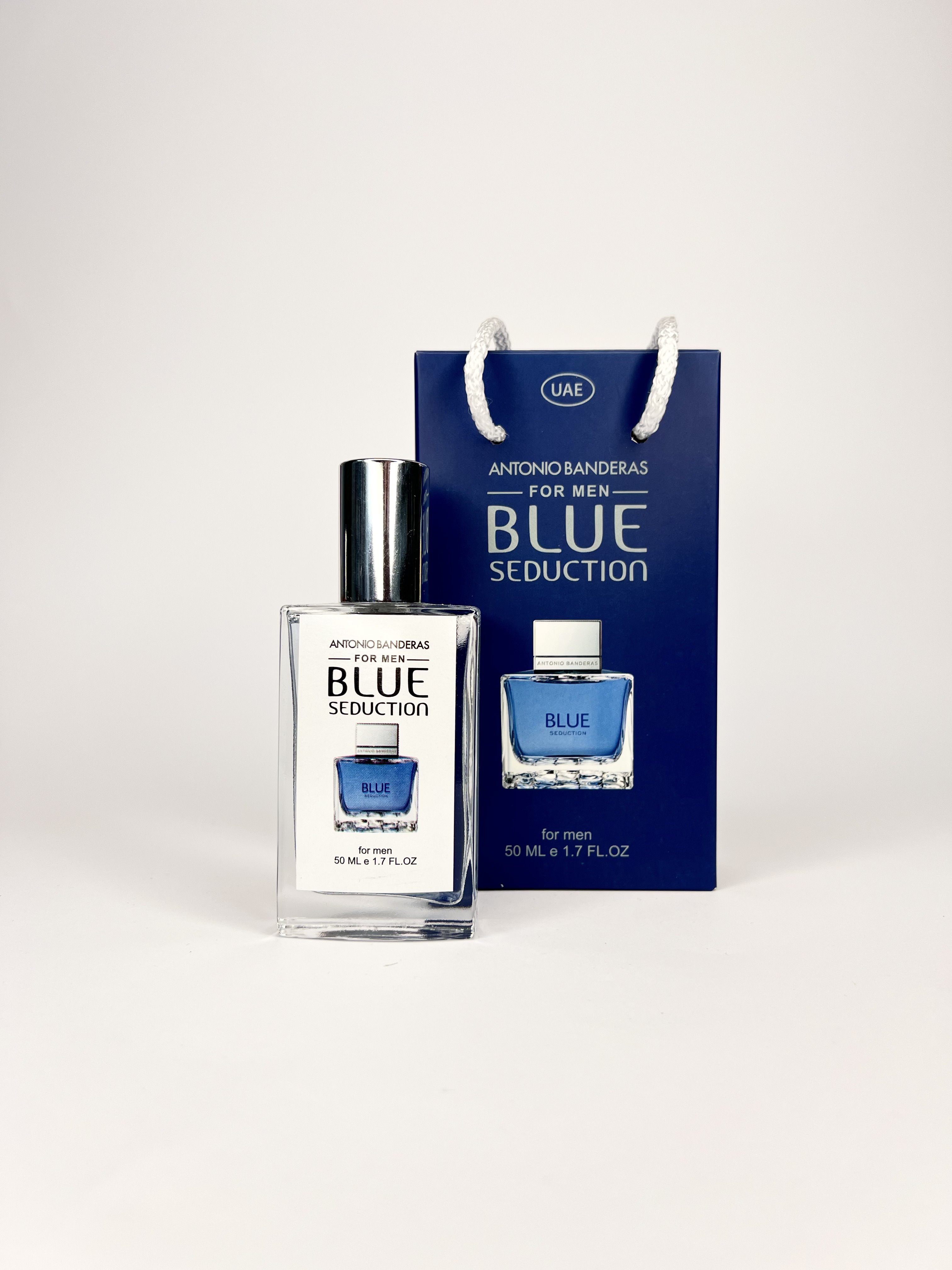 Тестер чоловічий Banderas Blue Seduction For Men, 50 мл, сумка NEW