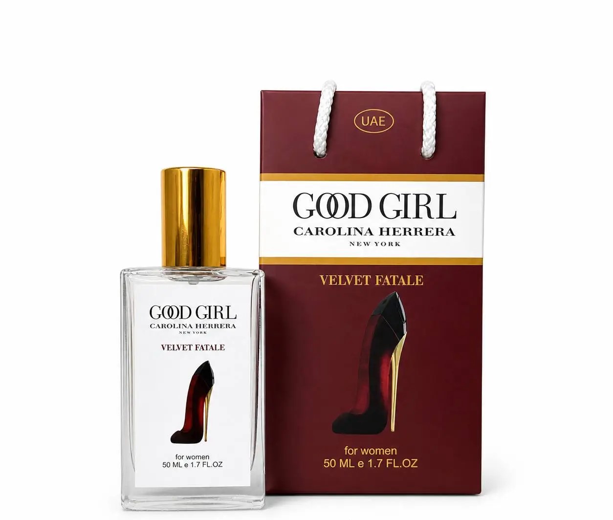 Тестер жіночий Carolina Herrera Good Girl Velvet Fatale, 50 мл, сумка NEW