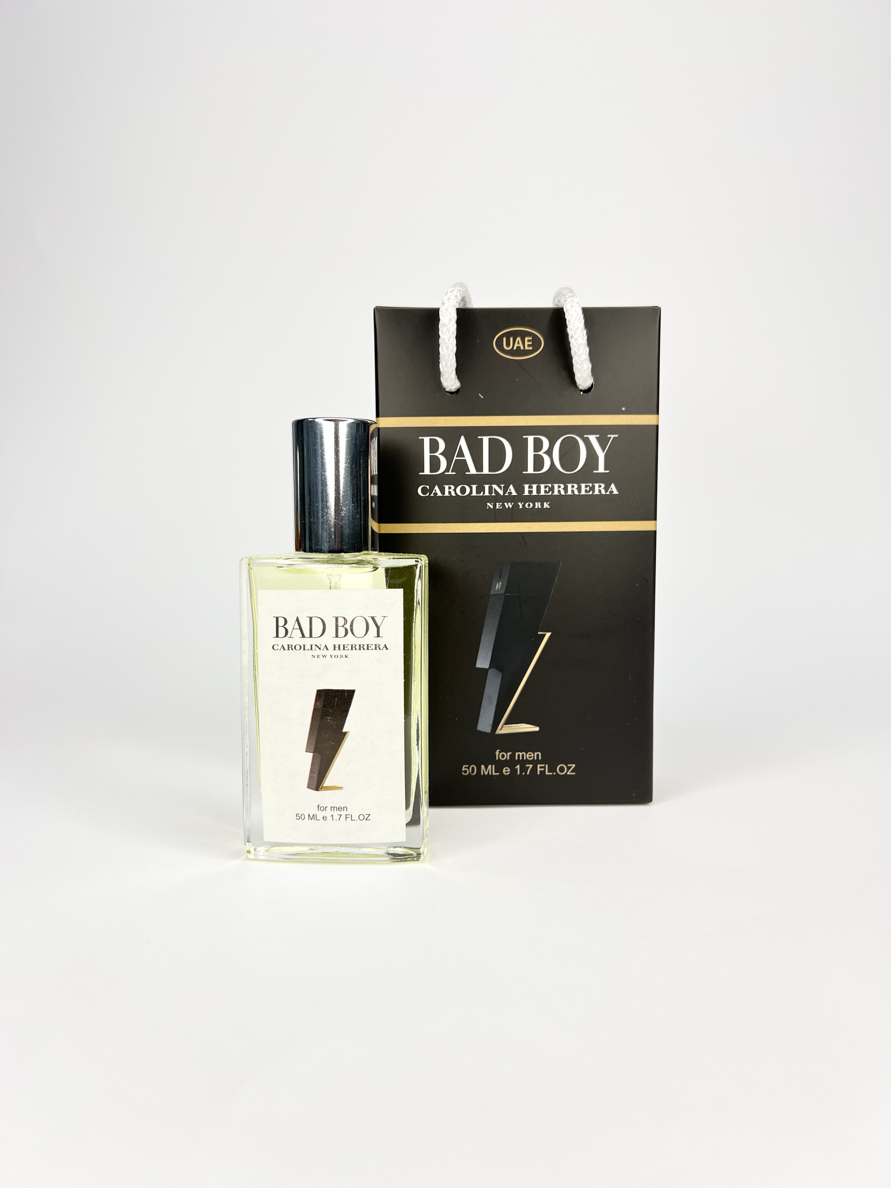 Тестер чоловічий Carolina Herrera Bad Boy, 50 мл, сумка NEW