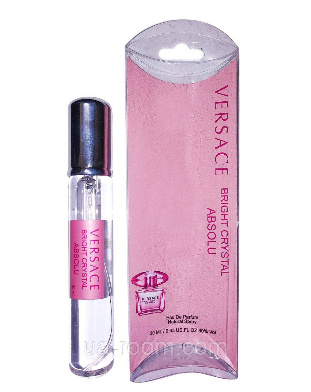 Тестер  женский Versace Bright Crystal Absolu, 20 мл.