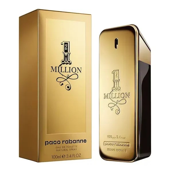 Туалетна вода чоловіча Paco Rabanne 1 Million, 100 мл ліцензия NEW