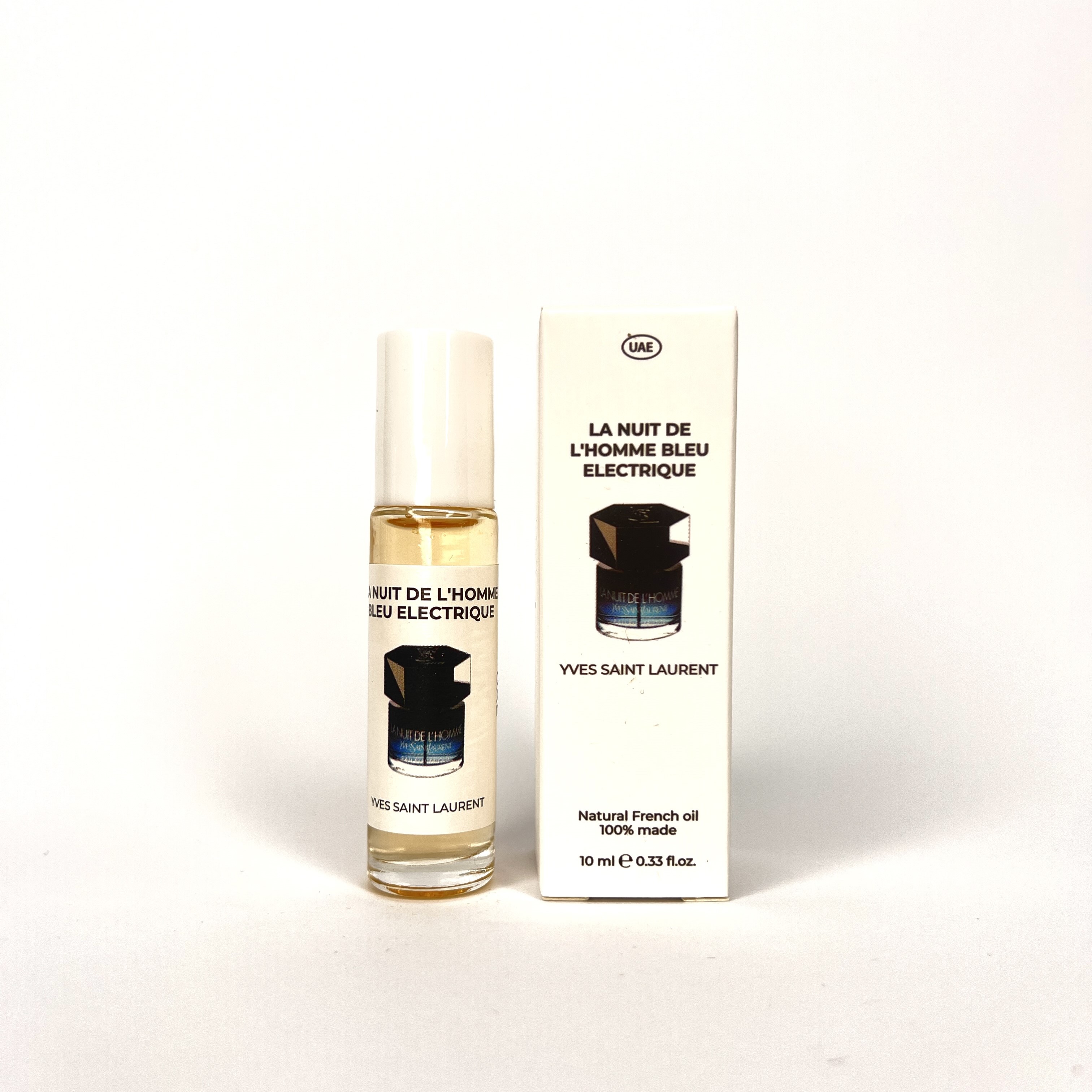 Парфум масляний чоловічий Yves Saint Laurent La Nuit De L'Homme Eau Electrique, 10 мл NEW