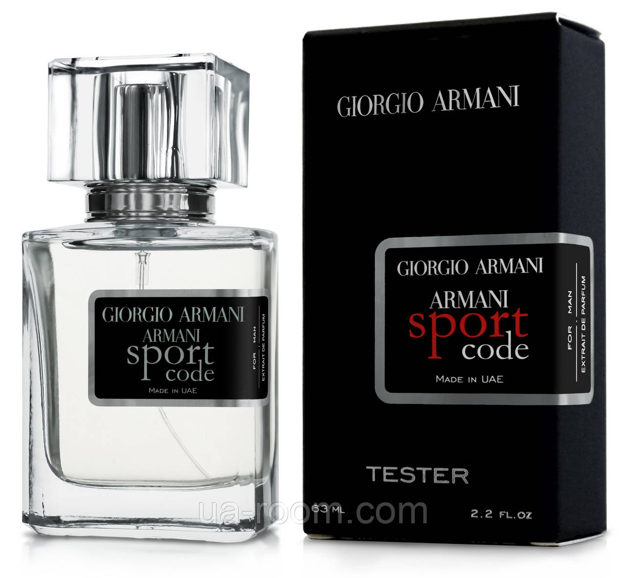 Тестер мужской Giorgio Armani Code Sport, 63 мл.
