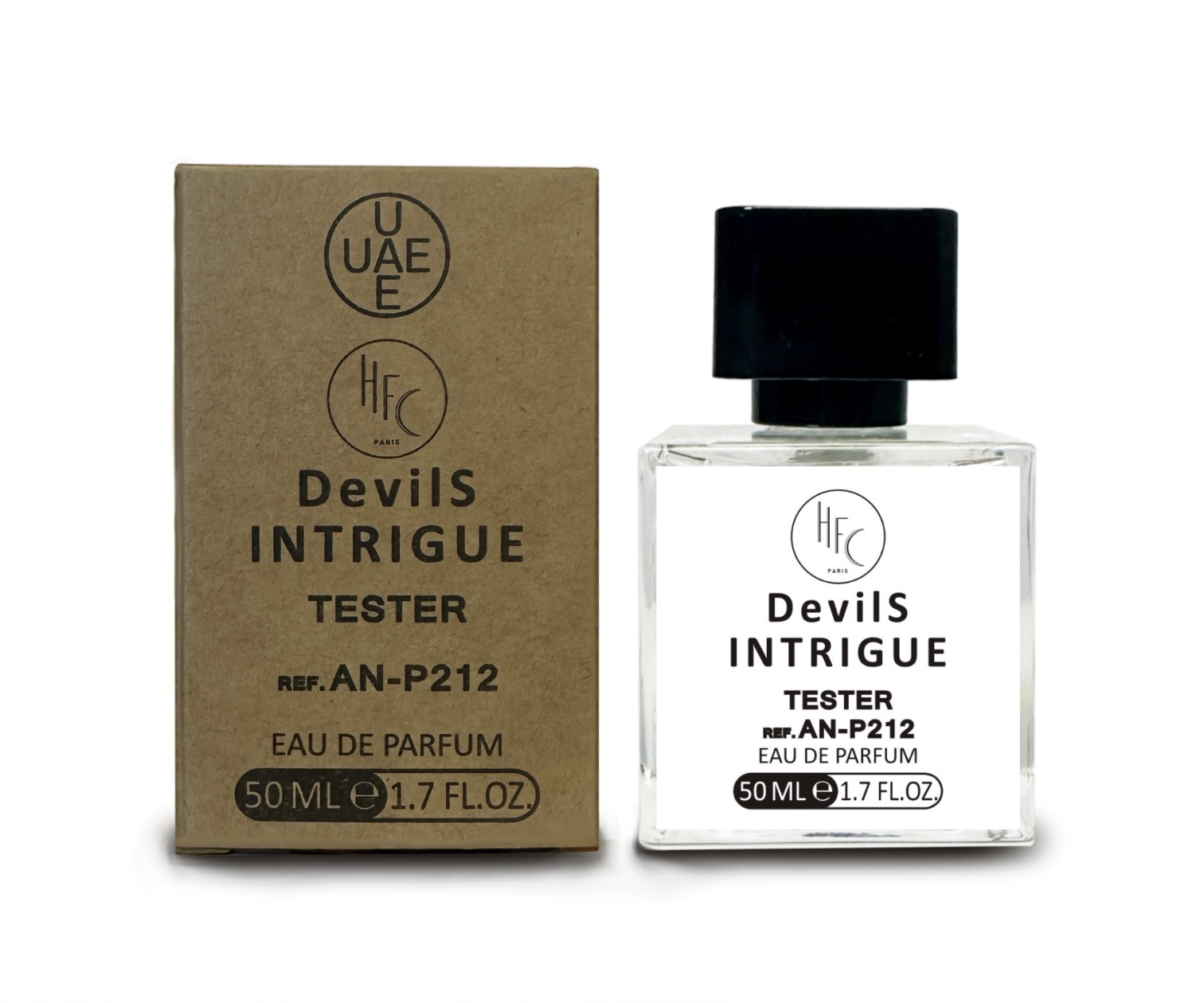 Тестер женский  UAE Devil's Intrigue Haute Fragrance Company HFC, 50 мл.