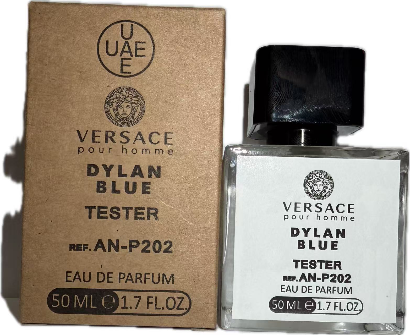 Тестер мужской UAE Versace Pour Homme Dylan Blue, 50 мл.