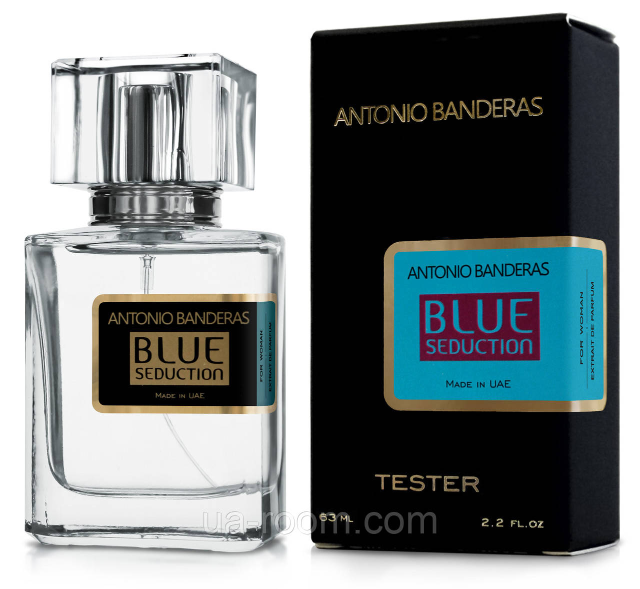 Тестер женский Antonio Banderas Blue Seduction woman, 63 мл.