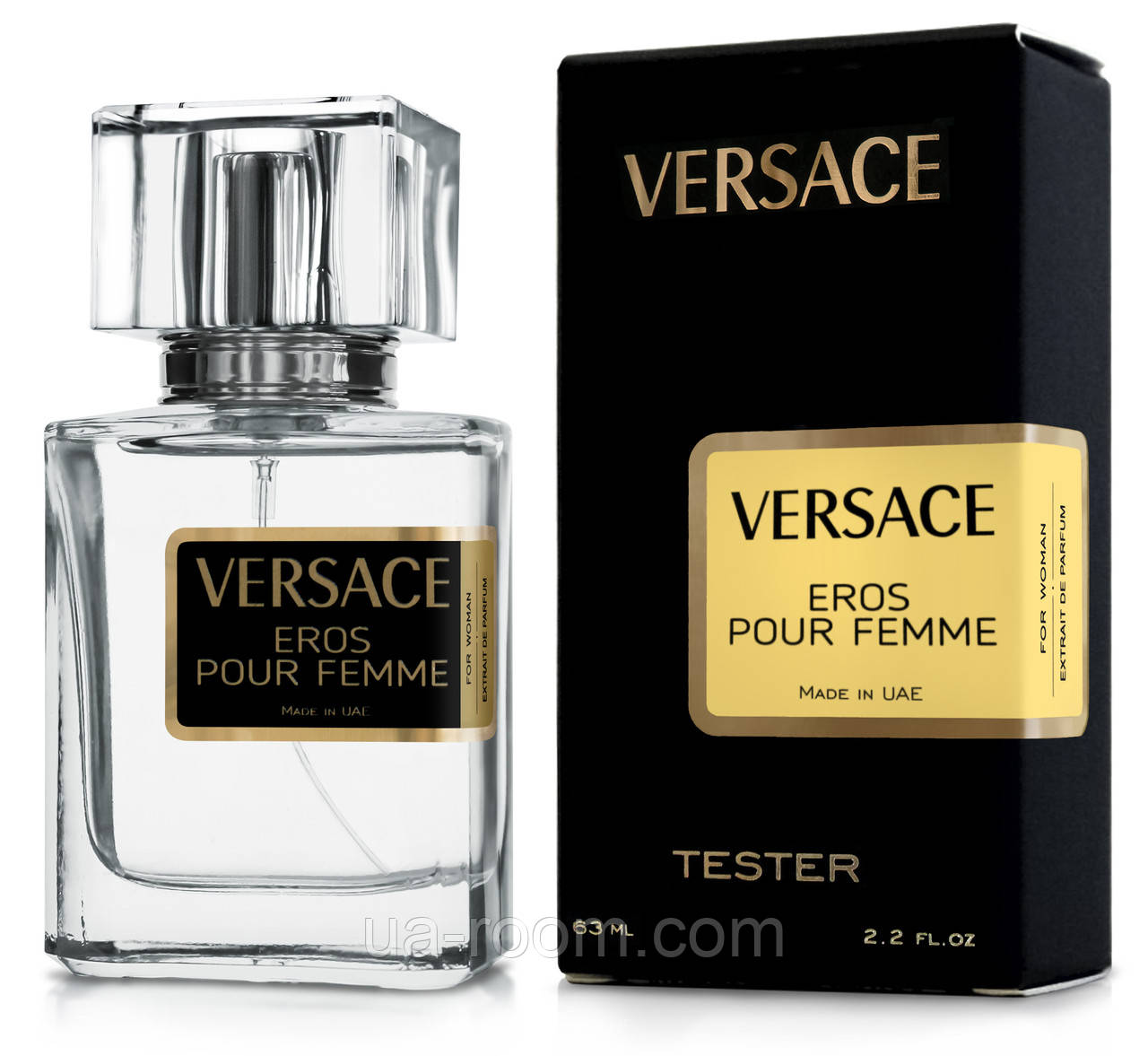 Тестер женский Versace Eros Pour Femme, 63 мл.
