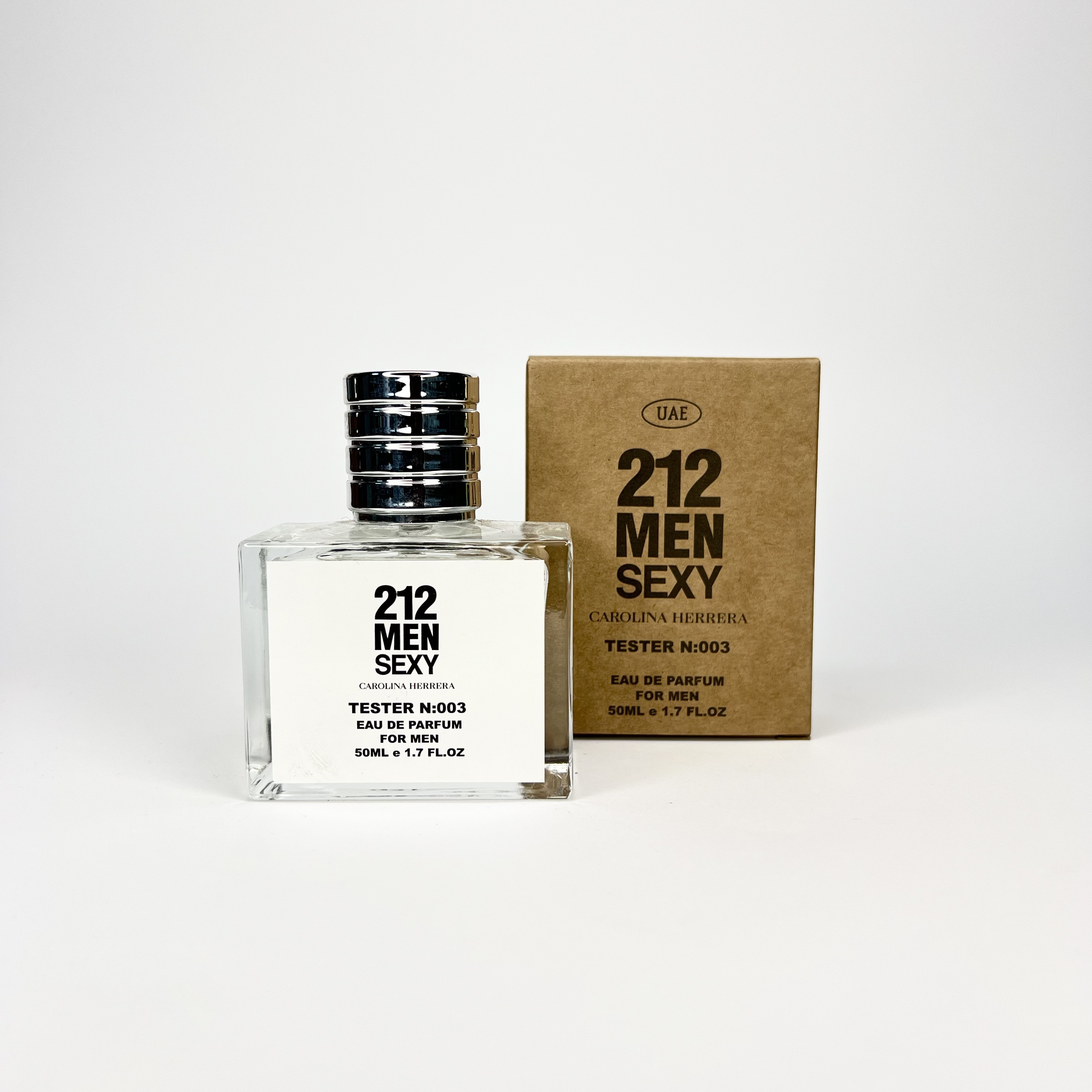 Тестер чоловічий Carolina Herrera 212 Sexy Men, 50 мл