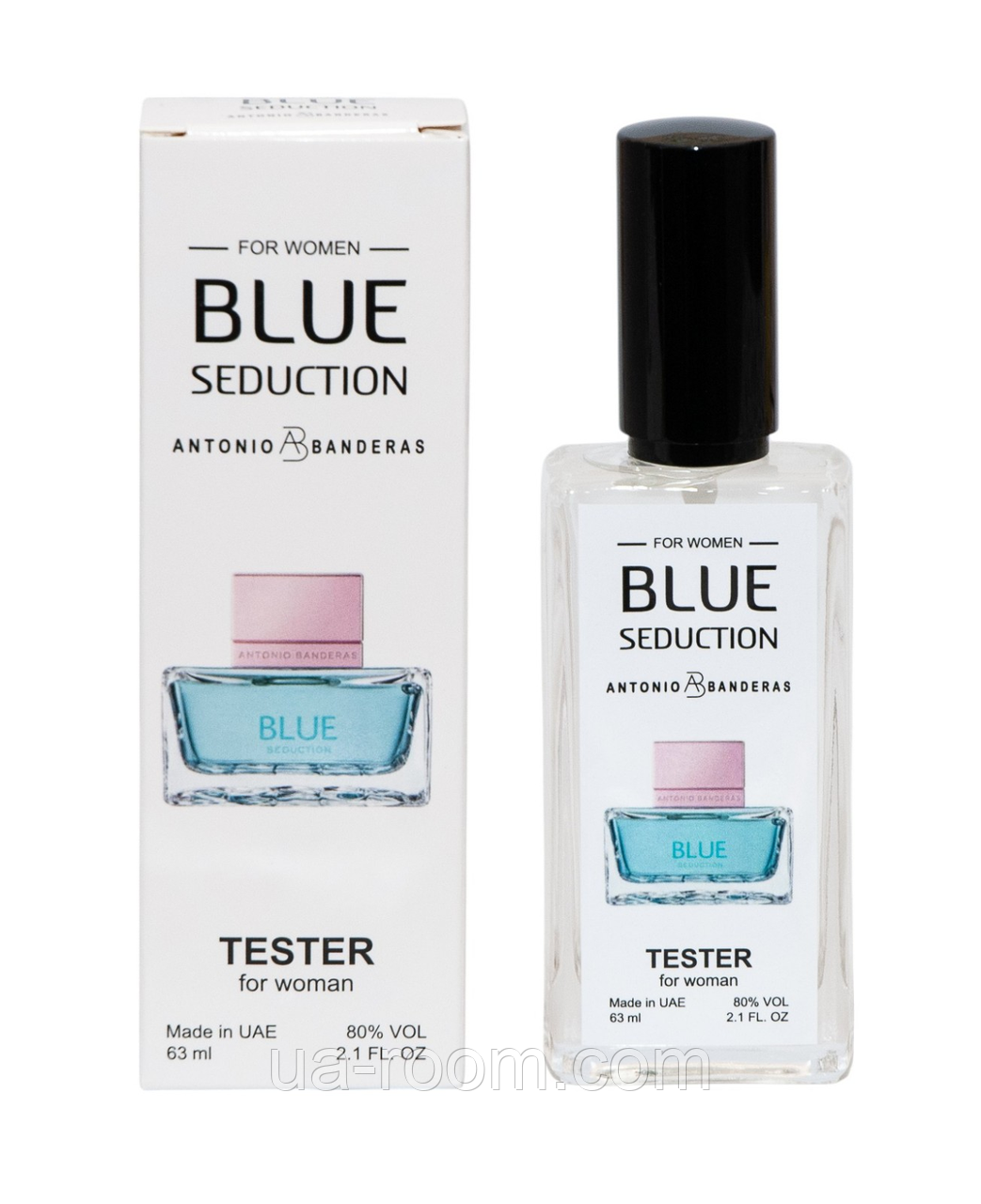 Тестер женский Antonio Banderas Blue Seduction woman, 63 мл.