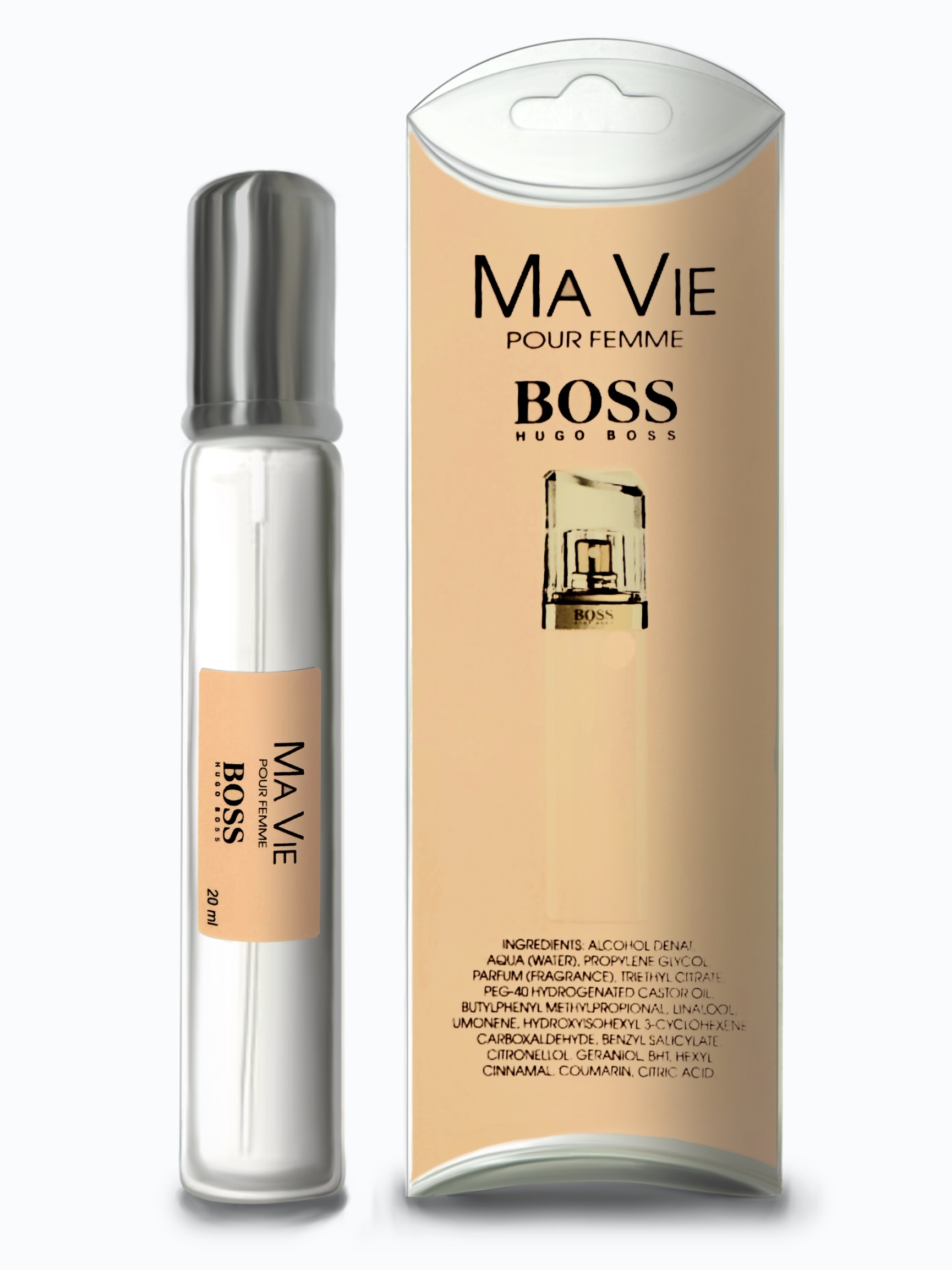 Тестер женский Boss Ma Vie, 20 мл